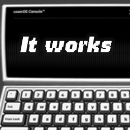 So the keyboard works