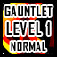 Gauntlet - Normal  - Level 1 Completed