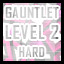 Gauntlet - Hard - Level 2 Completed