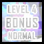 Level 4 - Normal - Bonus Level Completed