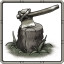 Gold woodcutter