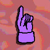Purple Hand