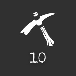 Rocks Mined "10"