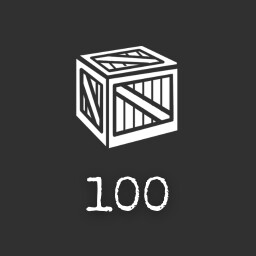 Crates Looted "100"
