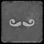 Cupid bow moustache