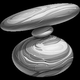 Balancing pebbles
