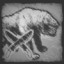 Experimental dog creature hunt