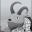 Hipster Punk Goat