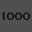 Got a 1000 points!