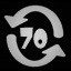 Use flip 70 times!