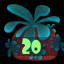 Activate red plant 20 times!