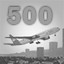 500 Takeoffs