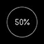 50% completed