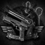 50 frags by pistol