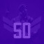 50 stars 