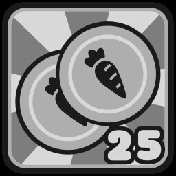 Get 25 Carrot Coins