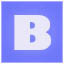 B