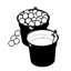bucket of apples