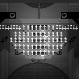 Be careful with a chandelier