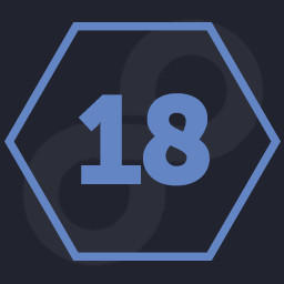 18 easy infinite levels are done.