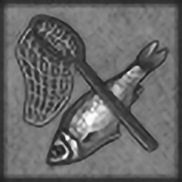 Tenacious fisherman