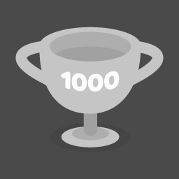 1000 strokes!