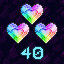 40 Radiant Medals!