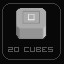 Got 20 Yellow Cubes!