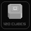 Got 120 Yellow Cubes!