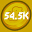 54.5k Coins Spent
