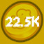 22.5k Coins Spent