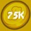 75k Coins Spent
