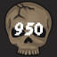 950 Monsters Killed