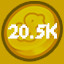 20.5k Coins Spent