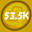 53.5k Coins Spent