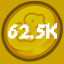 62.5k Coins Spent