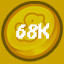 68k Coins Spent