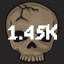 1.45k Monsters Killed