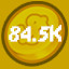 84.5k Coins Spent