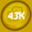 43k Coins Spent