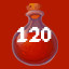 120 Potions Used