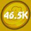 46.5k Coins Spent