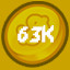 63k Coins Spent