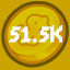 51.5k Coins Spent