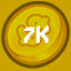7k Coins Spent
