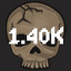 1.4k Monsters Killed