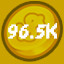 96.5k Coins Spent