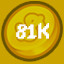 81k Coins Spent