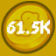61.5k Coins Spent
