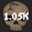 1.05k Monsters Killed